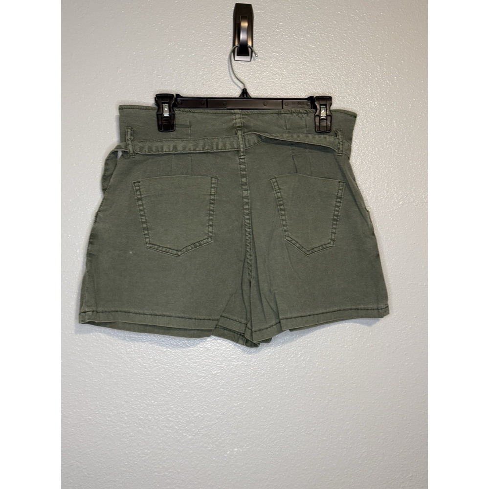 Bohme Olive Green Tie Smocked Waist Shorts Womens Medium NWT - Picture 6 of 6